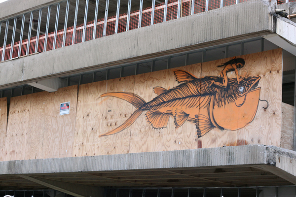 fish street art Samantha Schwartz