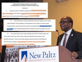 Photo Courtesy: Robin Weinstein and https://nphawks.com/news/2020/5/29/general-suny-new-paltz-athletics-wellness-and-recreation-director-stuart-robinson-ends-28-year-tenure-with-the-hawks.aspx