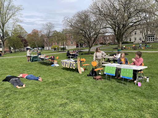 On April 27 the Outing Club hosted its annual Earth Day Celebration event with over 20 clubs and a lineup of musicians and fun activities.